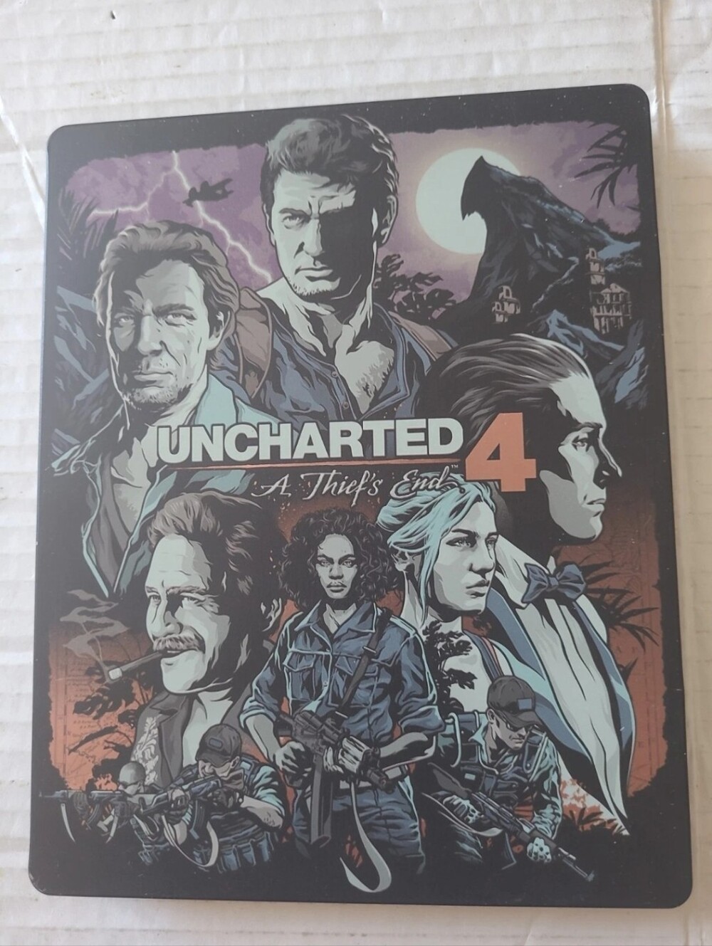 Uncharted 4: A Thief's End Steelbook (PlayStation 4, 2020)